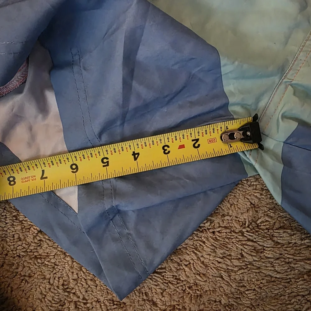 Cole Lined Swimsuit Light Blue Plaid Size 34